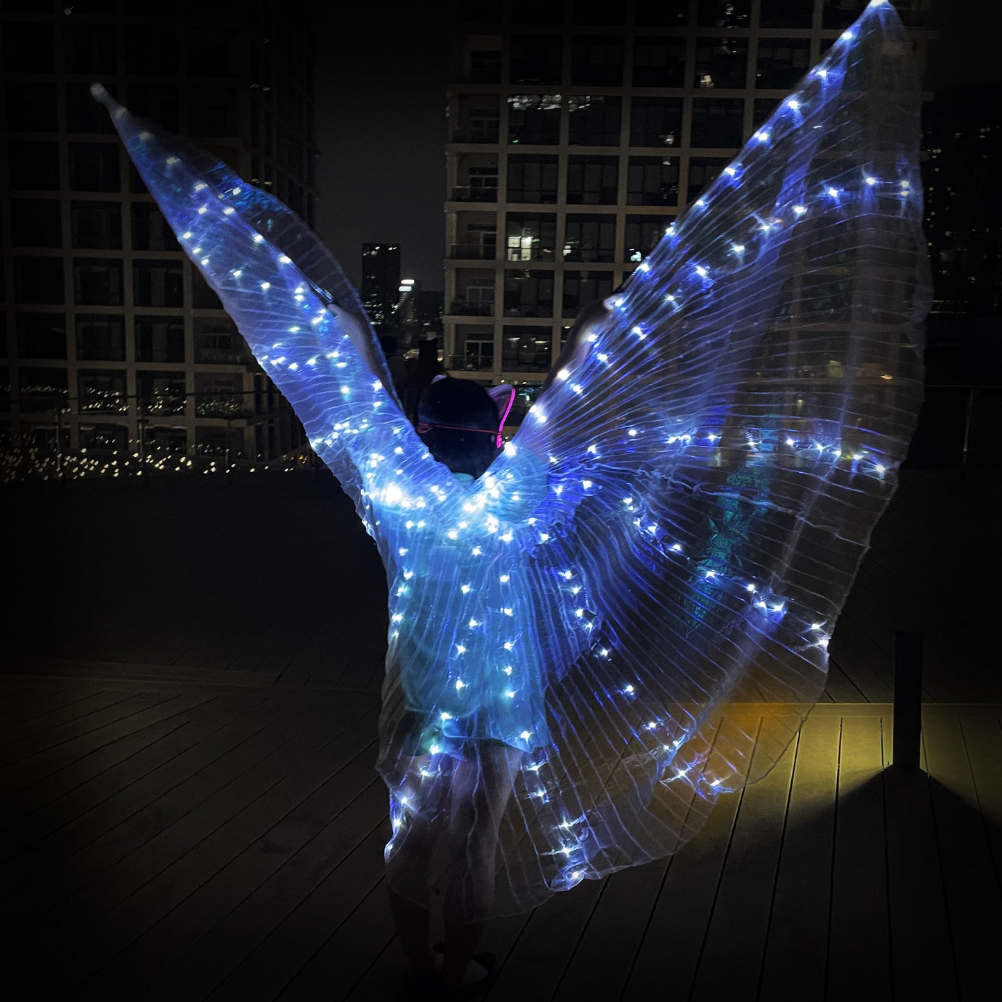 Lightsfever white LED Wings large